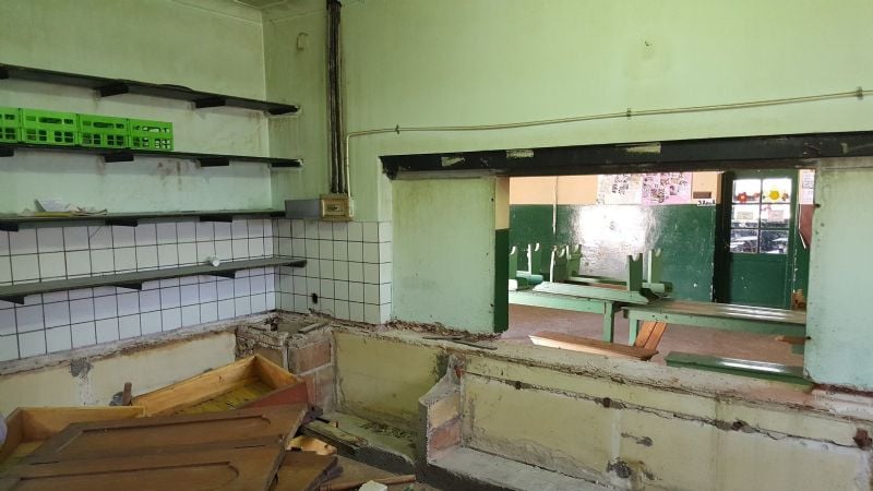 Intervienen en la escuela N° 218 de Malli