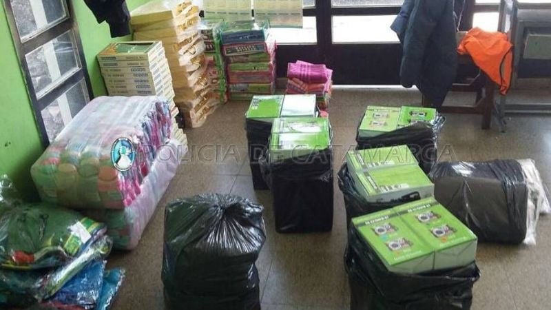Secuestran mercadería por el valor de 145 mil pesos en El Portezuelo