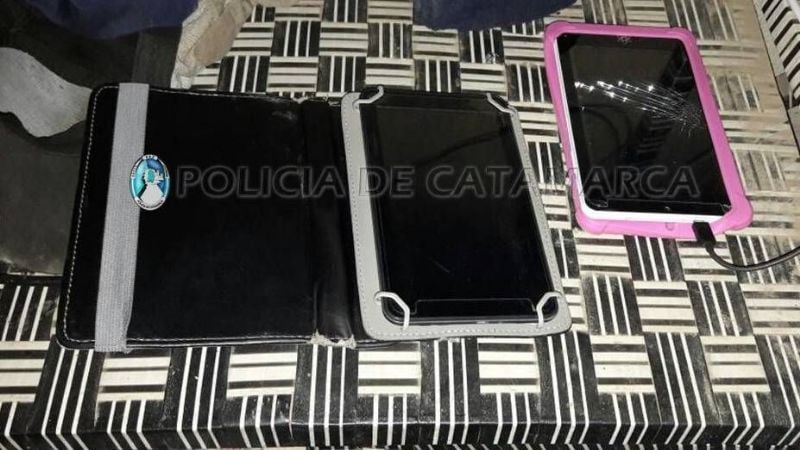 Recuperan elementos robados