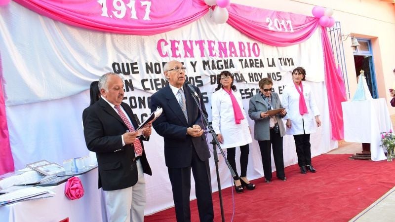Famatanca festejó los 100 años de su escuela