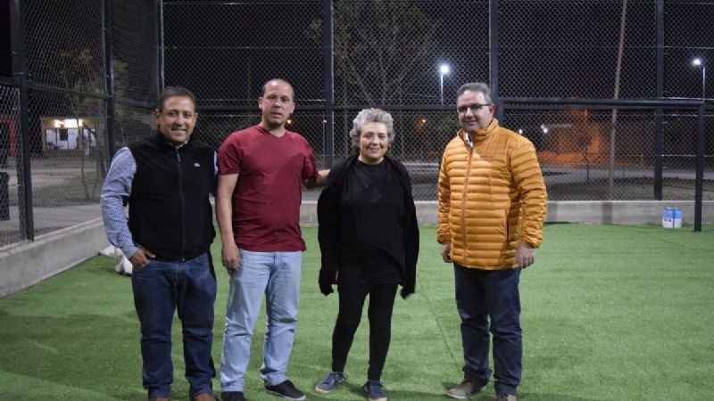 Se inaugura la plaza del barrio Achachay