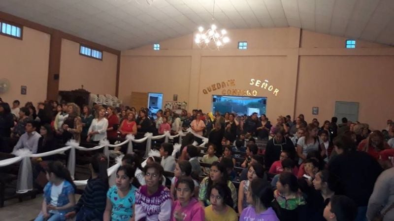 Celebraron a San Pío de Pietrelcina en la zona norte de Capital