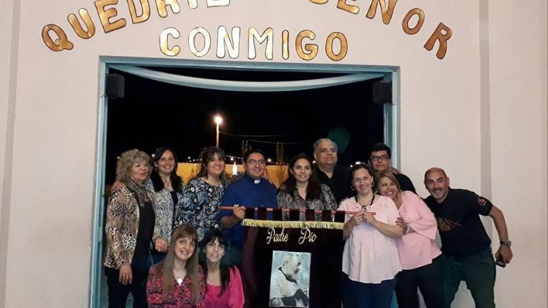 Celebraron a San Pío de Pietrelcina en la zona norte de Capital