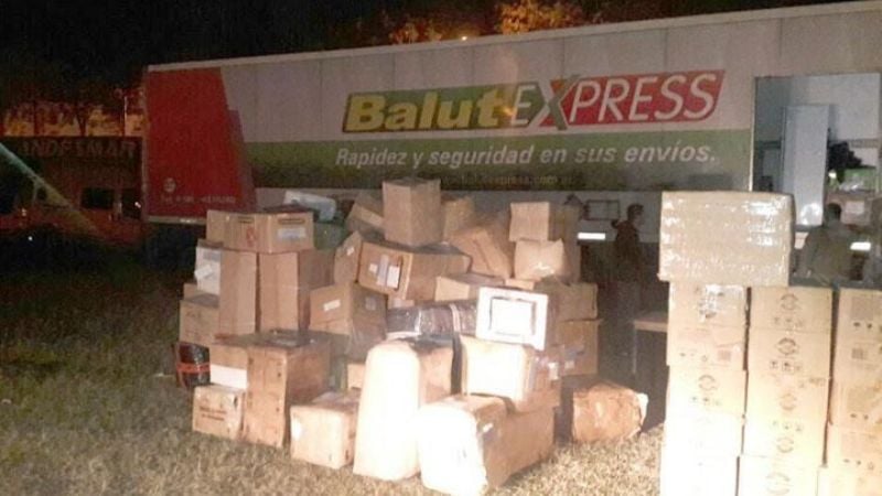 Secuestran mercadería ilegal valuada en más de un millón de pesos