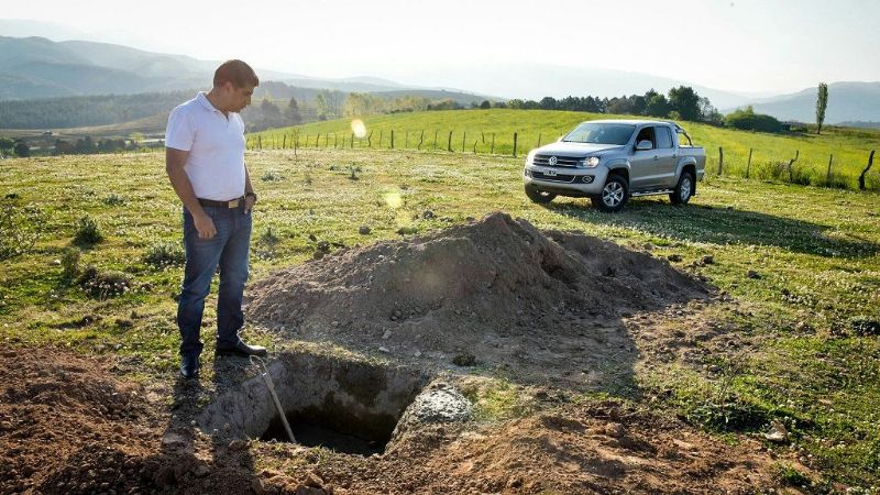 Cordero recorrió obras que se ejecutan en el norte de Paclín