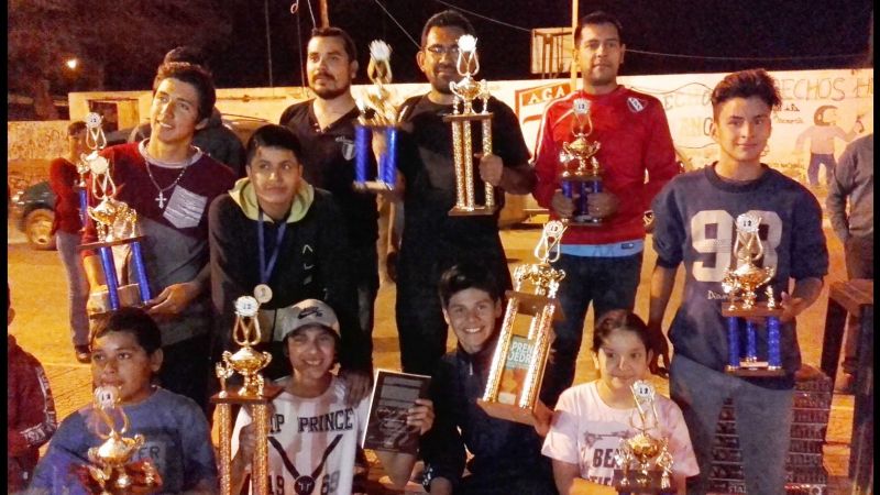 Carrizo y Casco ganadores en el Ajedrez de Saujil