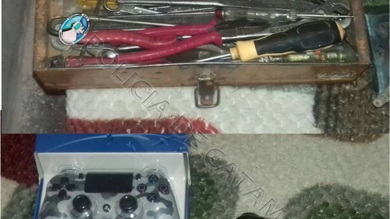 Aprehenden a un hombre y recuperan elementos robados