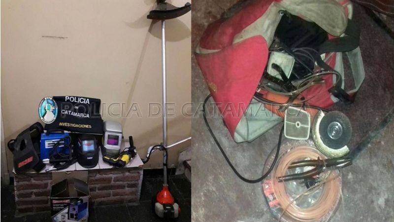 Aprehenden a un hombre y recuperan elementos robados