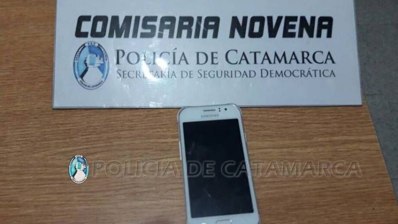 Recuperan un celular robado
