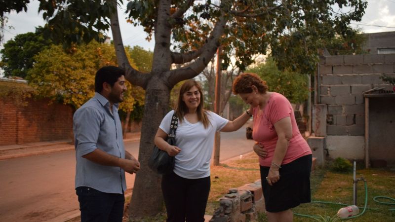 Multitudinarias caminatas del PJ con un cierre emocionante
