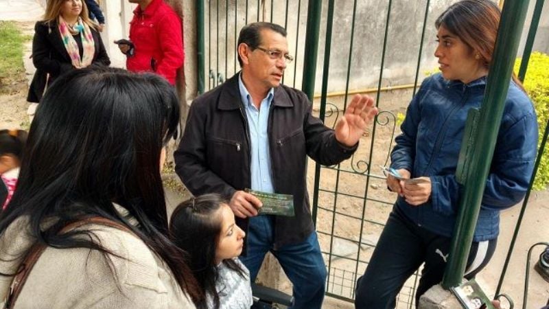 Parque América recibió a los candidatos a concejales del FJPV