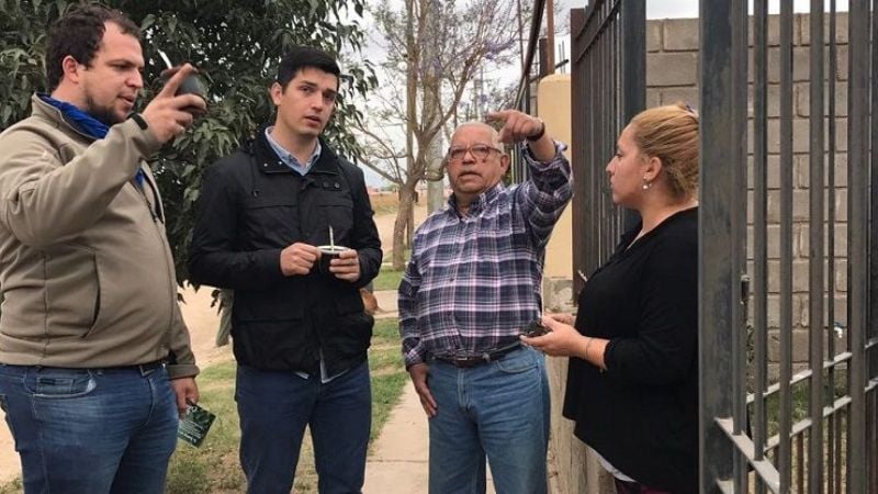 Parque América recibió a los candidatos a concejales del FJPV