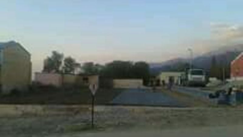 Se construye el Polideportivo Municipal en Mutquín