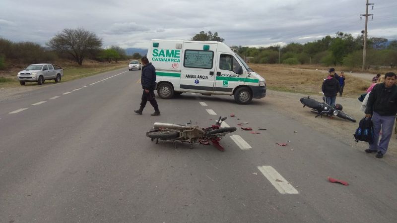Accidente en la ruta 38