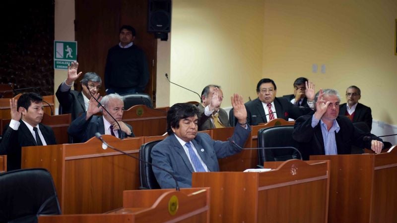 Senadores aprobaron obras para el interior provincial