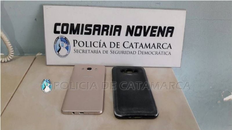 Recuperaron un celular arrebatado a una mujer