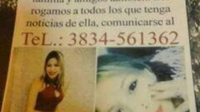 Implora por la aparición de su hermana