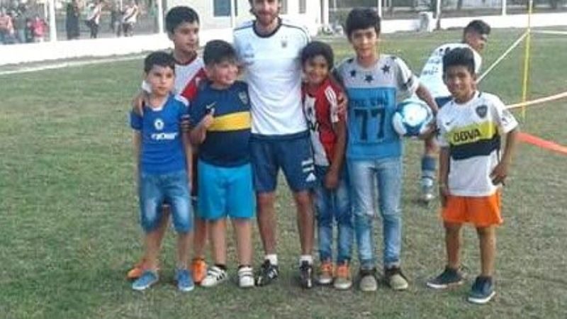 Pablo Aimar pasó por Icaño