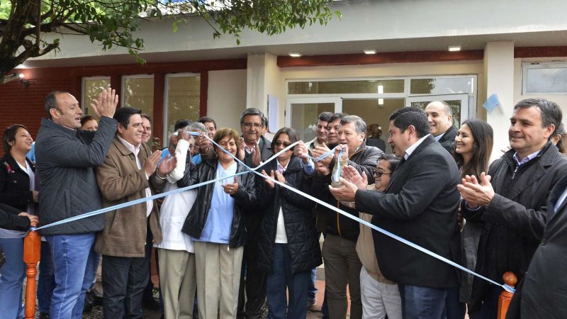 La gobernadora inauguró importantes obras en El Alto