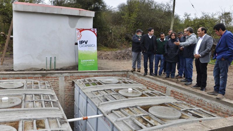 La gobernadora inauguró importantes obras en El Alto