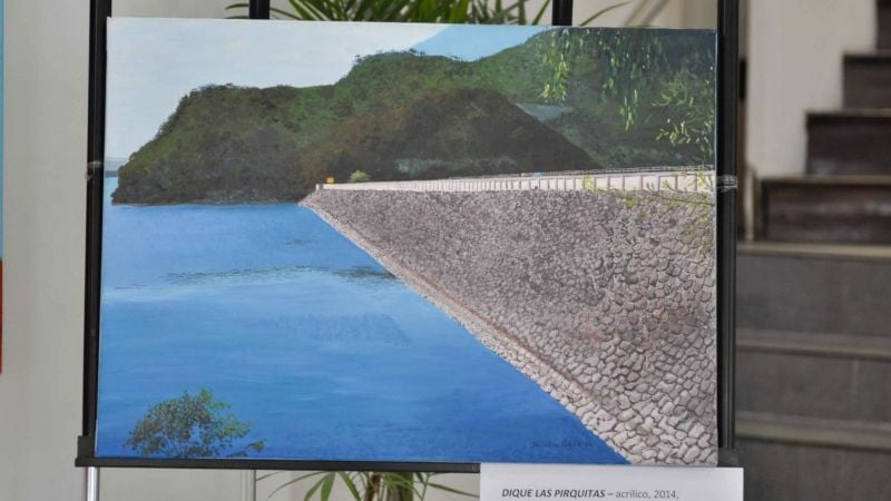 Nueva obra artística presentada en el Palacio Legislativo