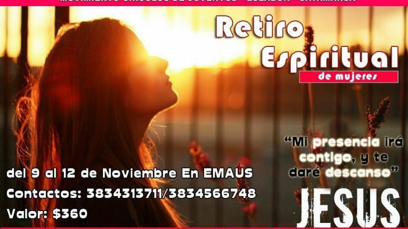 Invitan a retiro espiritual de Eslabón para Mujeres
