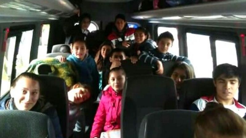 Karatecas de Icaño rumbo a Puerto Madryn