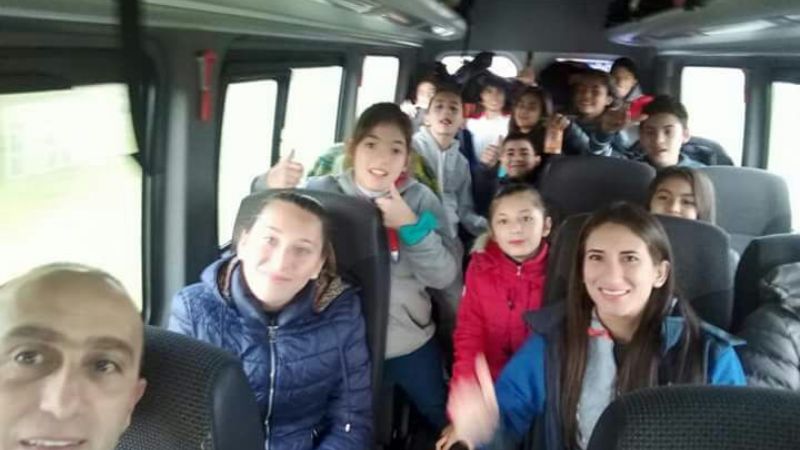 Karatecas de Icaño rumbo a Puerto Madryn