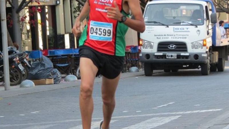 Leiva y Fabricius en la Maratón de La Unión