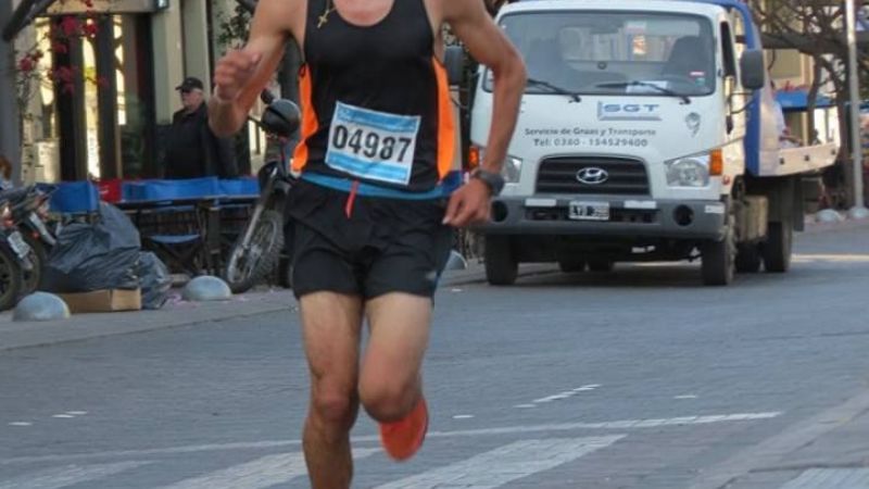 Leiva y Fabricius en la Maratón de La Unión