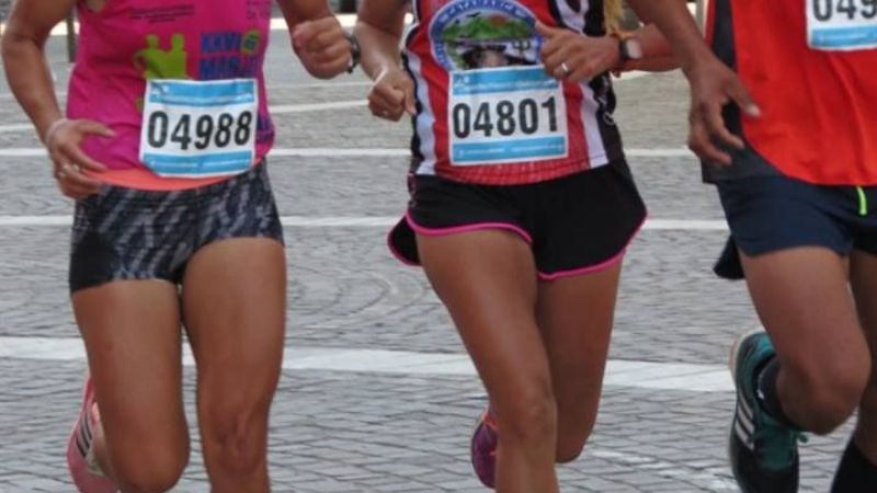 Leiva y Fabricius en la Maratón de La Unión