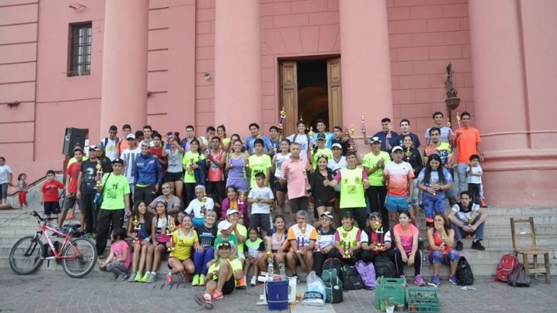 Leiva y Fabricius en la Maratón de La Unión