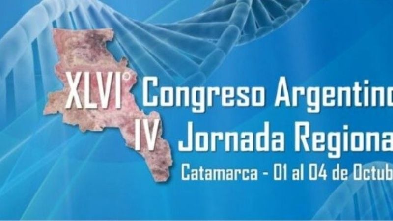 Catamarca, sede del 46º Congreso Argentino de Genética