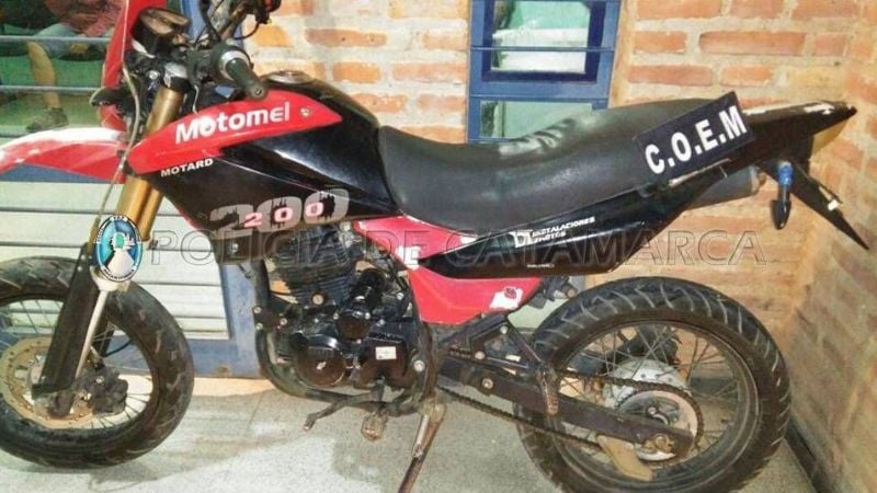Recuperan una moto robada en El Alto