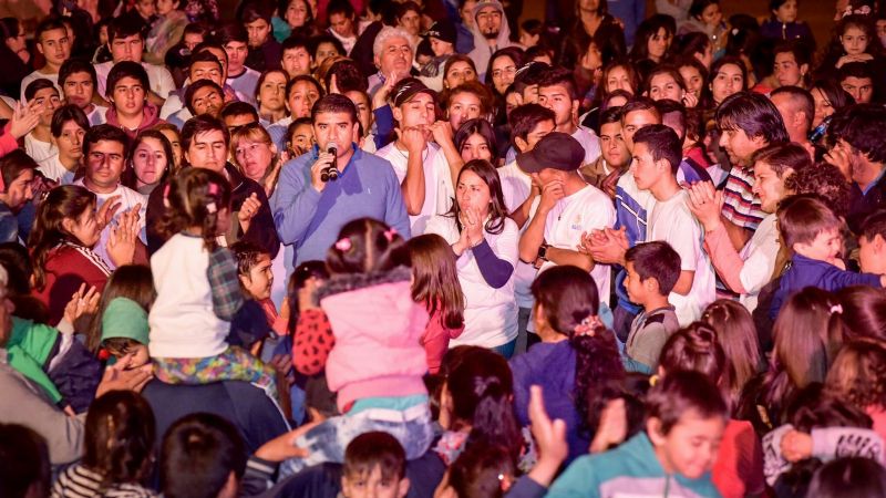 Multitudinario cierre del Día del Niño en Paclín