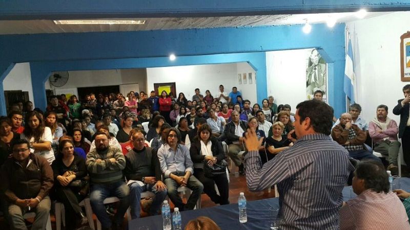"Lo importante es que estuvo toda la militancia presente"