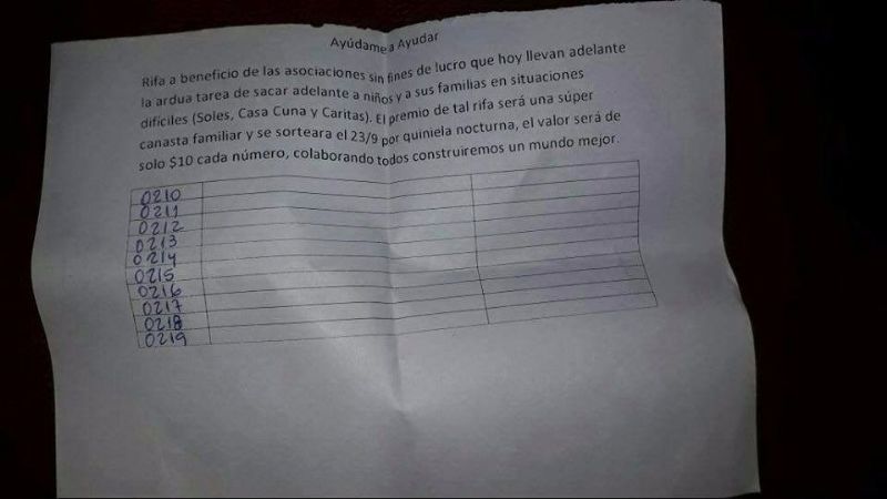 Advierten sobre falsa rifa de Casa Cuna
