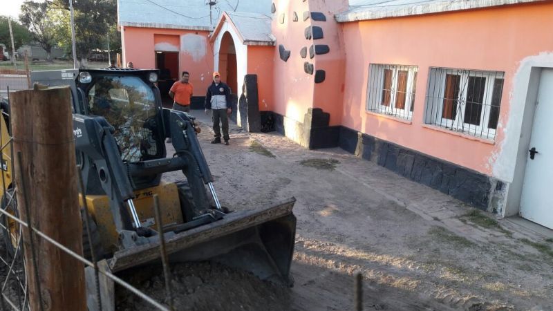 Inician obras de refacción en la sede de Defensa Civil