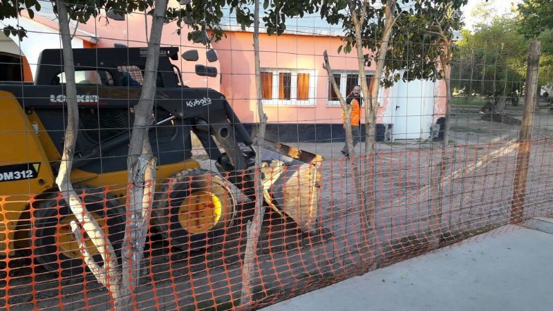 Inician obras de refacción en la sede de Defensa Civil
