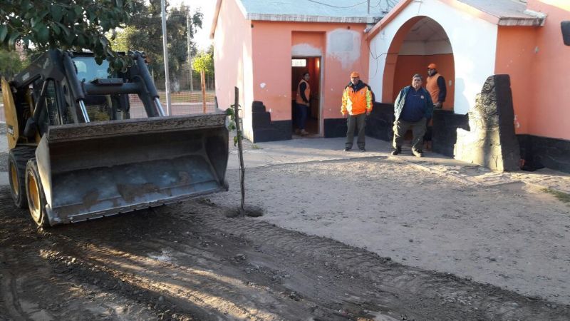 Inician obras de refacción en la sede de Defensa Civil