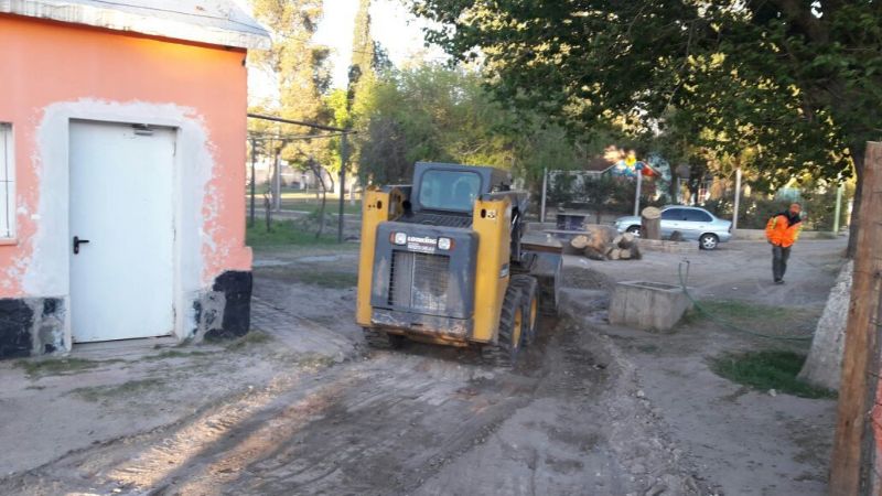 Inician obras de refacción en la sede de Defensa Civil