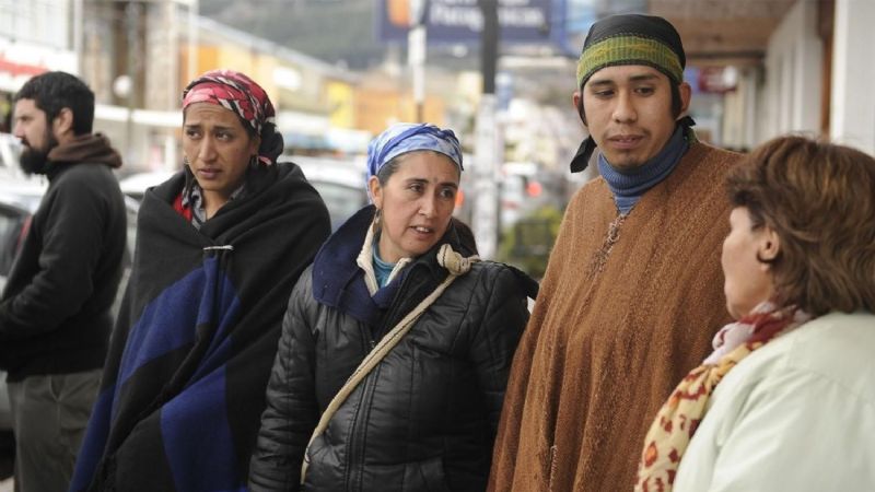 "Escuché gritos y vi a tres gendarmes que arrastraban a Santiago"