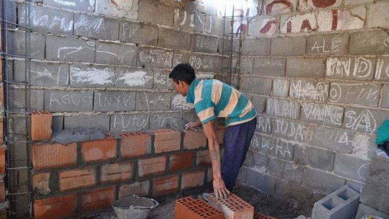 Obras en el terreno de los periodistas deportivos