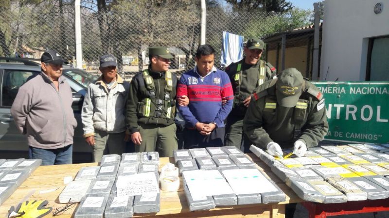 Detuvieron en Salta a belicho con más de 123 Kg. de cocaína