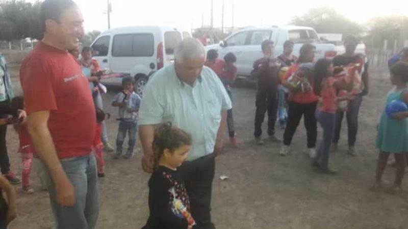 Entrega de mobiliario y festejo por el Día del Niño en Las Palmitas