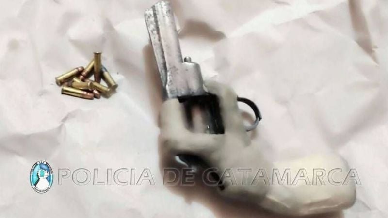 Dos detenidos con armas de fuego en Santa María