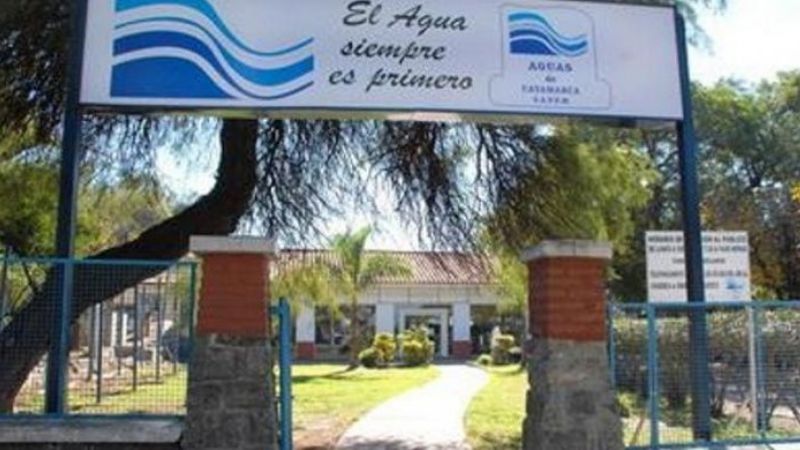 Aguas de Catamarca sin atención al público