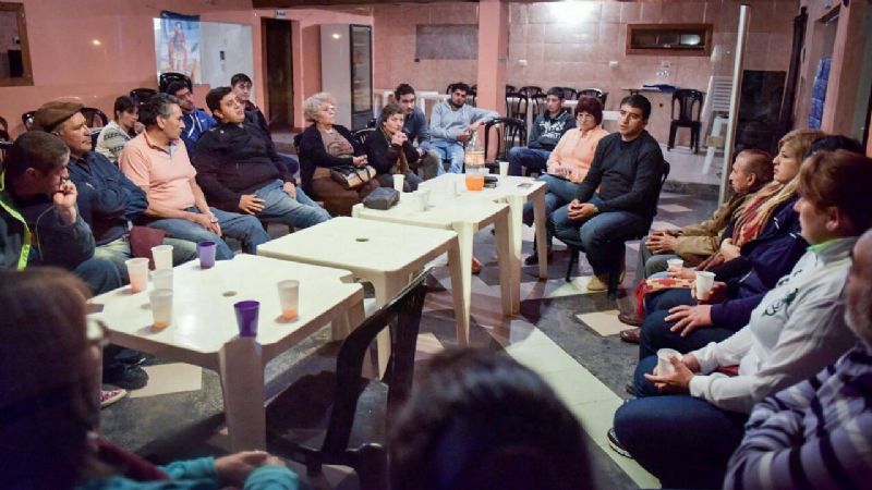 Gestiones por el agua potable en Balcozna