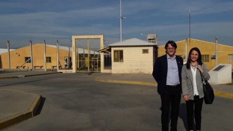 Funcionario nacional recorrió el Servicio Penitenciario