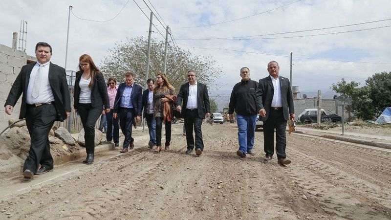 Amaya recorrió obras con Jalil